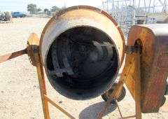 E-997 Towable Electric Cement Mixer