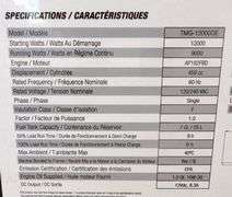 E-545 TMG Portable Generator