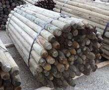 E-613 Wooden Fence Posts