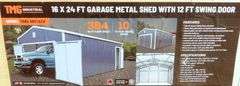 E-516 TMG Metal Shed