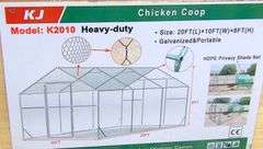 E-470 Chicken Coop 20' x 10'