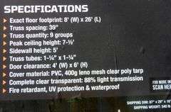 E-511 TMG Steel Greenhouse