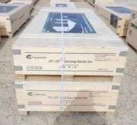 E-462 Double Garage Steel Barn Shed 33' x 25'