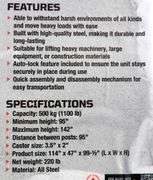 E-534 TMG All Steel Gantry Crane