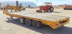 E-738 1974 A-1 HD Gooseneck Flatbed Trailer