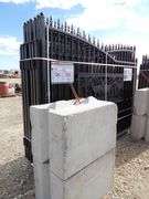 E-459 One Set Metal Driveway Gates