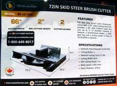E-233 Wolverine Skid Steer Brush Cutter