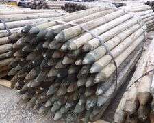 E-612 Wooden Fence Posts