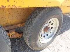 E-738 1974 A-1 HD Gooseneck Flatbed Trailer