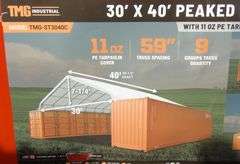 E-538 TMG Peaked Roof Container Shelter