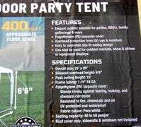 E-512 TMG Outdoor Party Tent