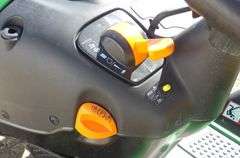 E-573 John Deere LA115 Riding Lawn Mower