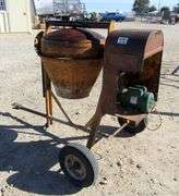 E-997 Towable Electric Cement Mixer