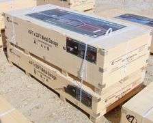 E-479 Double Garage Steel Barn Shed 45' x 25'