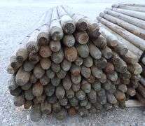 E-611 Wooden Fence Posts