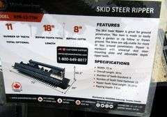E-182 Wolverine Skid Steer Ripper