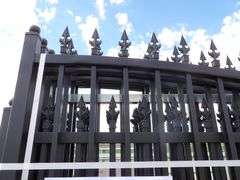 E-453 One Set Metal Driveway Gates