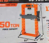 E-527 TMG Hydraulic Shop Press