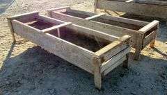E-1231  Wood Feed Bunks (2)