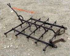 E-156  Single Section 4' Harrow