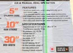 E-526 TMG Hydraulic Shop Press