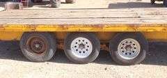 E-738 1974 A-1 HD Gooseneck Flatbed Trailer