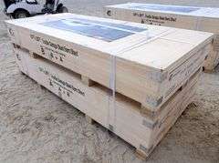 E-461 Double Garage Steel Barn Shed 33' x 25'