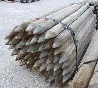 E-602 Wooden Fence Posts