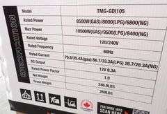 E-544 TMG Inverter Generator