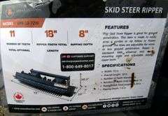 E-183 Wolverine Skid Steer Ripper