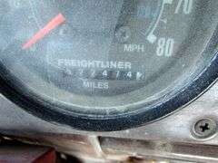 E-1188 1986 Freightliner Truck