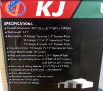 E-482 Metal Storage Shed 42' x 30'