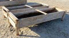 E-1231  Wood Feed Bunks (2)