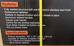 E-551 TMG Rolling Workbench