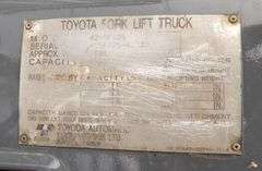 E-901 Toyota Forklift