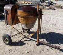 E-997 Towable Electric Cement Mixer