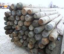 E-601 Wooden Fence Posts