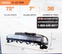 E-227 Wolverine Skid Steer Tiller