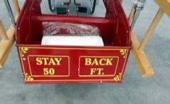 E-1121  Limited Edition Pedal Fire Truck