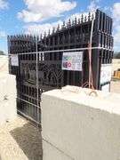 E-457 One Set Metal Driveway Gates