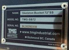 E-495 TMG Skeleton Bucket