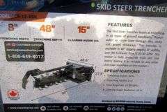 E-263  Wolverine Skid Steer Trencher