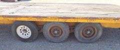 E-738 1974 A-1 HD Gooseneck Flatbed Trailer