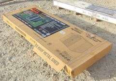 E-533 TMG Apex Roof Metal Shed