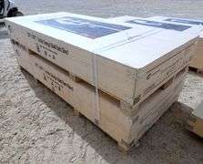 E-462 Double Garage Steel Barn Shed 33' x 25'