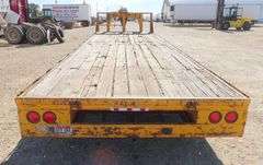E-738 1974 A-1 HD Gooseneck Flatbed Trailer