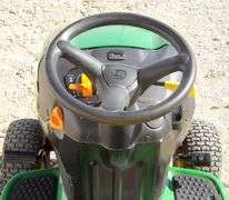 E-573 John Deere LA115 Riding Lawn Mower