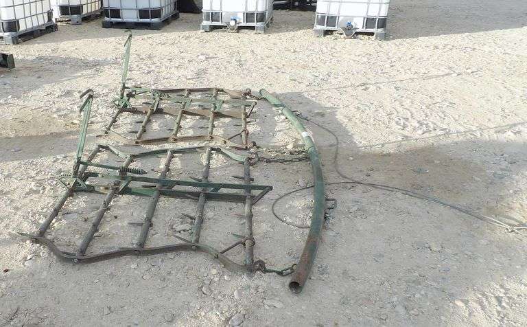 E-1425  (2) Section Steel Harrow