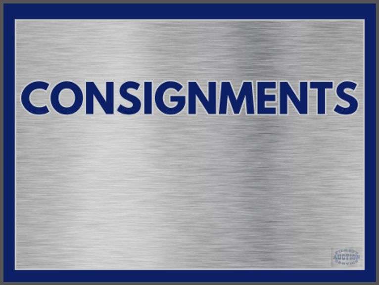 ACCEPTING CONSIGNMENTS DEC. 1, 2026