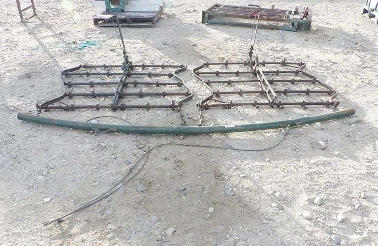 E-1425  (2) Section Steel Harrow